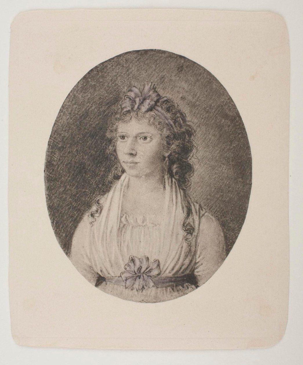 Retrato de Maren Schou West, de soltera Grønlund de Bertel Thorvaldsen