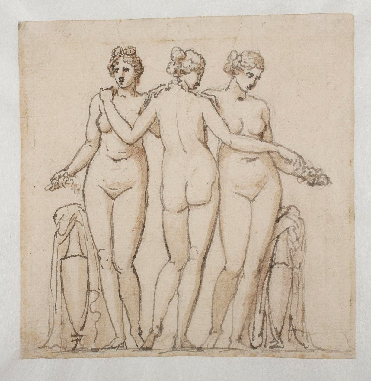 Las tres Gracias de Bertel Thorvaldsen
