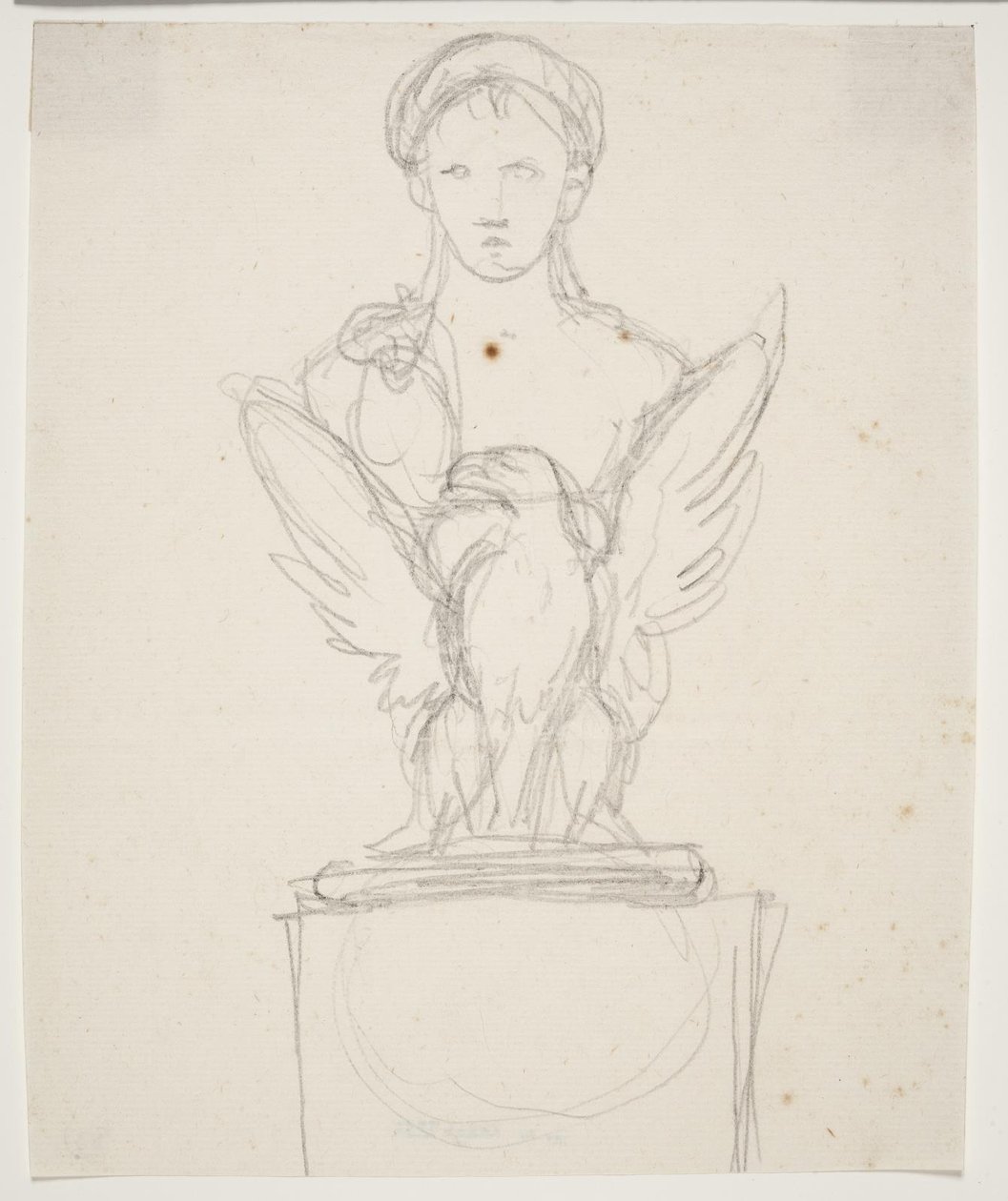 Boceto para el busto de Napoleón de Bertel Thorvaldsen