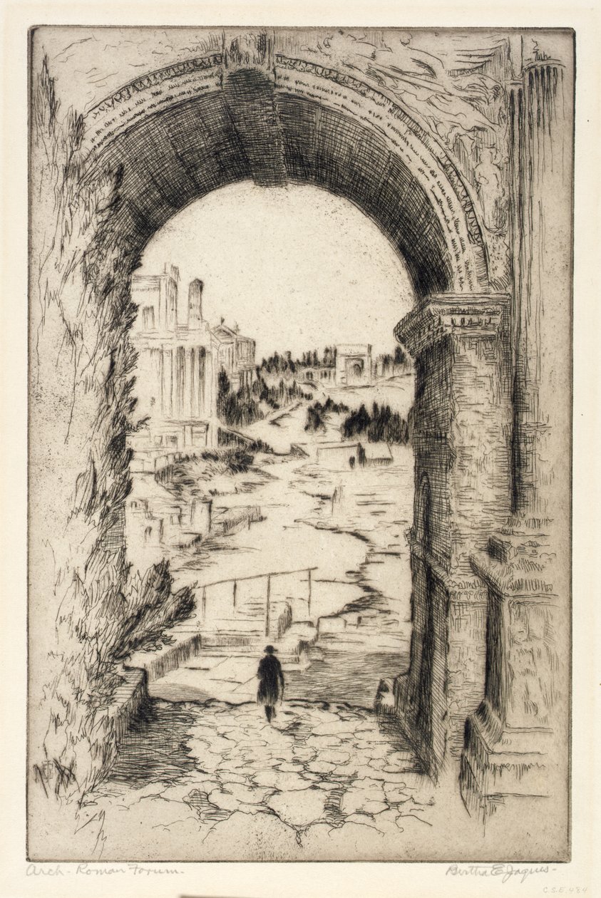 Arco, Foro Romano de Bertha E. Jaques