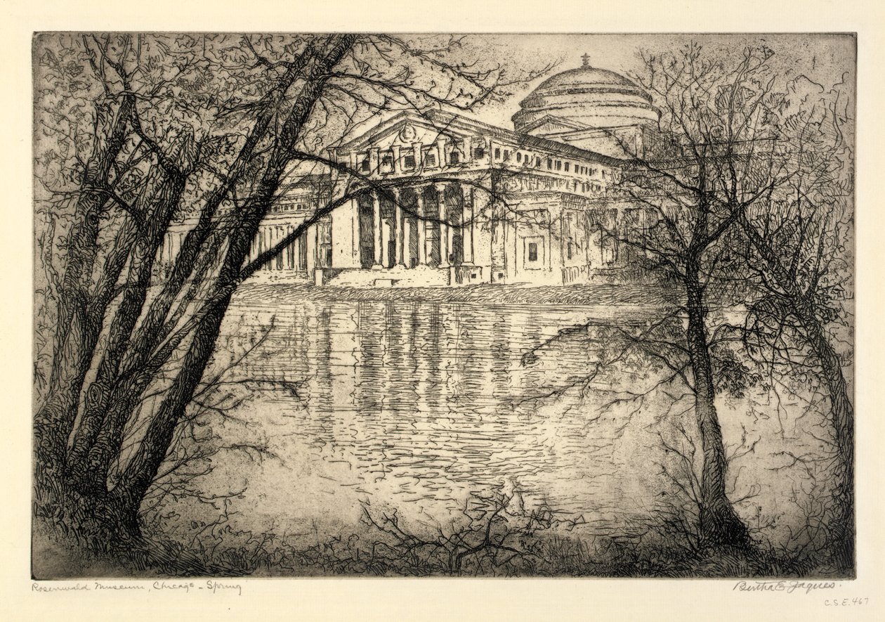 Edificio de Bellas Artes--Primavera de Bertha E. Jaques