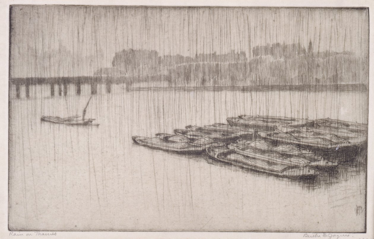 Lluvia en el Támesis de Bertha E. Jaques