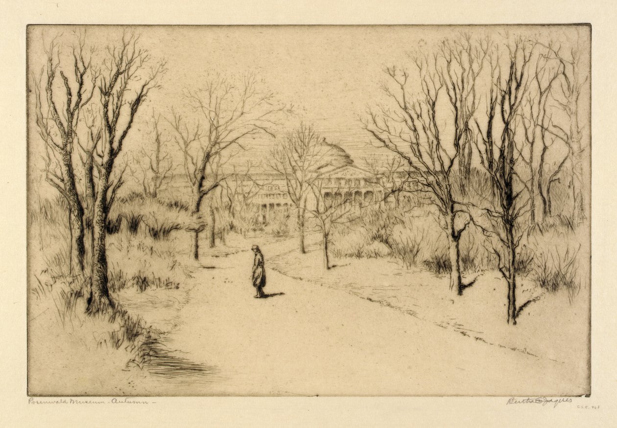 Museo Rosenwald--Otoño de Bertha E. Jaques
