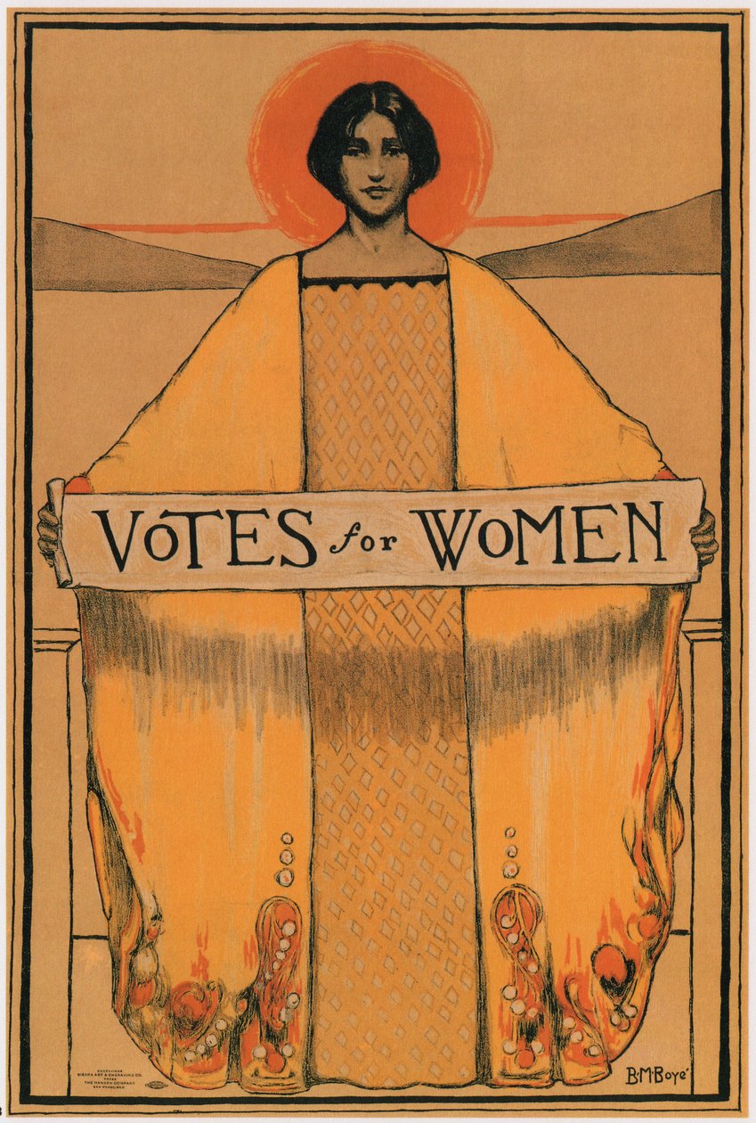 Votos para mujeres, 1911-1913 de Bertha Margaret Boye