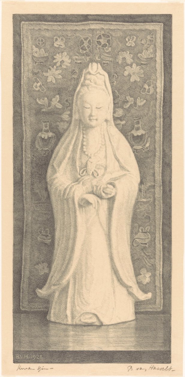 Kwan Yin (título original del objeto) de Bertha van Hasselt (signed by artist)