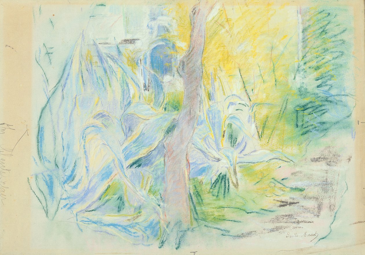Áloes en Villa Ratti, 1889 de Berthe Morisot