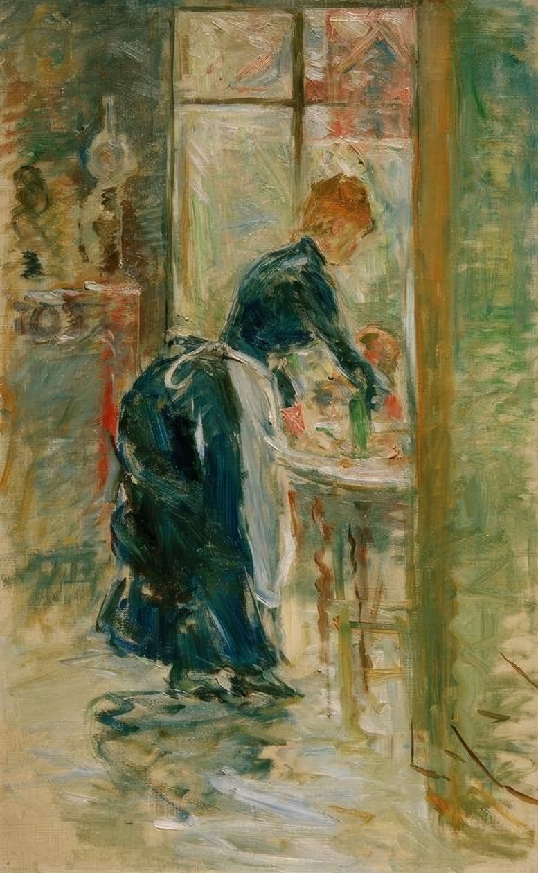 La pequeña sirvienta de Berthe Morisot