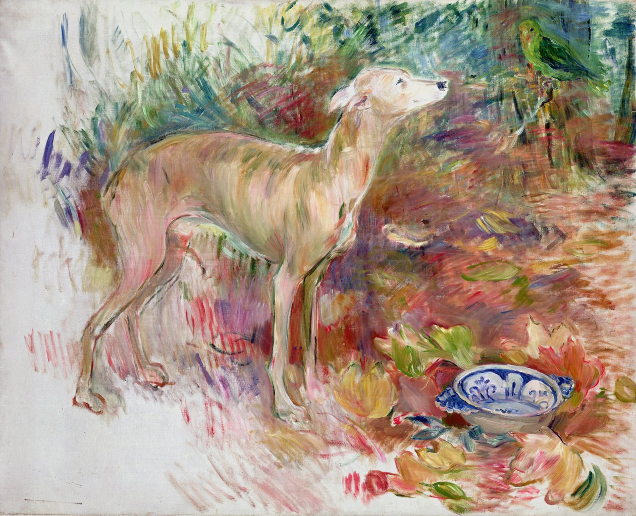 Laerte el galgo, 1894 de Berthe Morisot