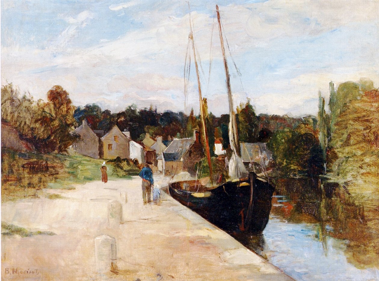 Rosbras, Bretaña, 1866-67 de Berthe Morisot