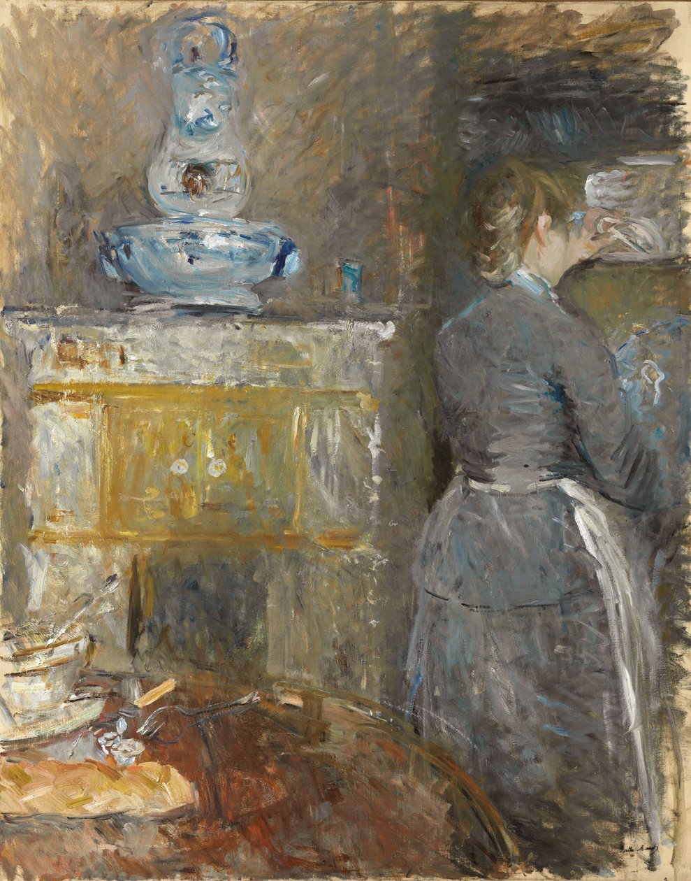 En el comedor de Berthe Morisot
