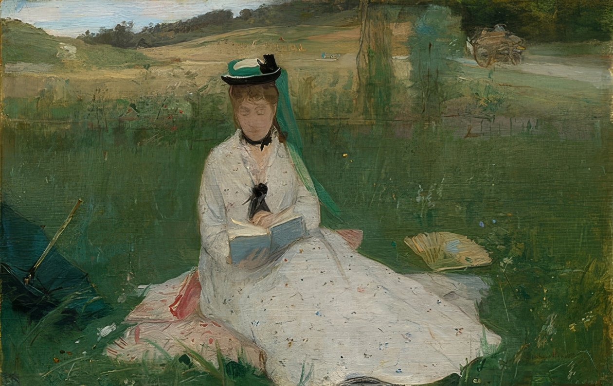 Lectura. 1873 de Berthe Morisot