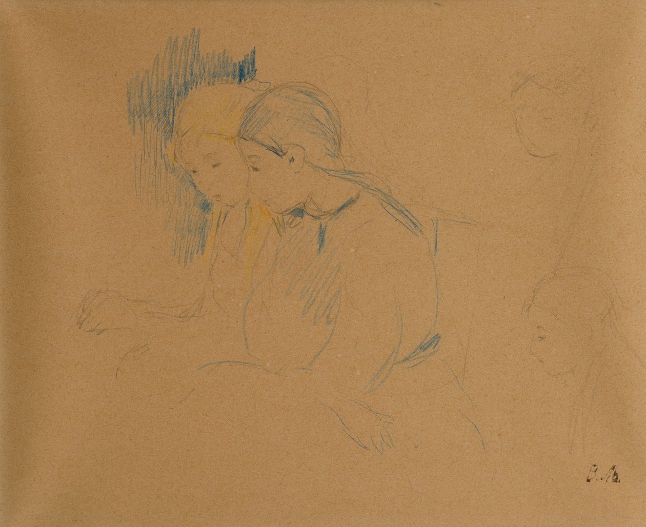 Retrato de Niñas de Berthe Morisot