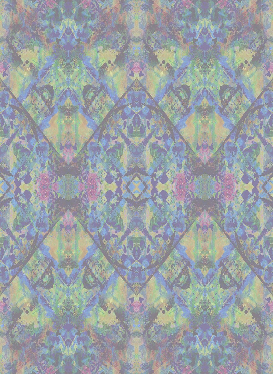 Acid, 2015 (técnica mixta, ilustración, pintura en aerosol, digital) de Beth Travers