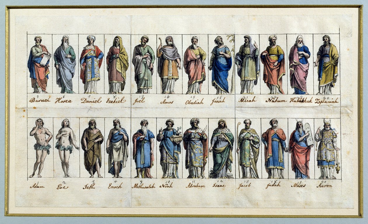 Figuras del Antiguo Testamento de Biagio Rebecca