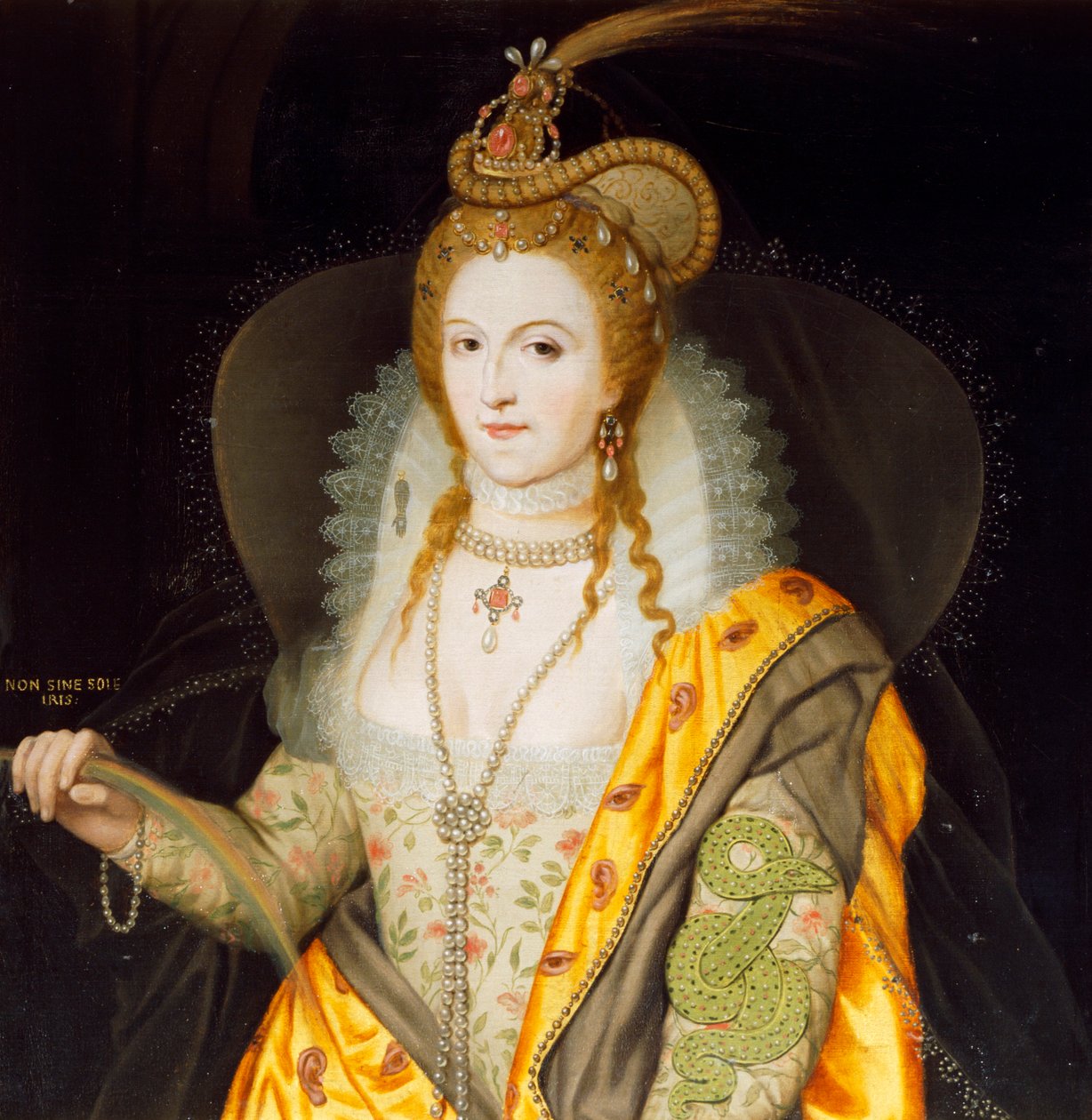 Retrato de la Reina Isabel I, 1774 de Biagio Rebecca