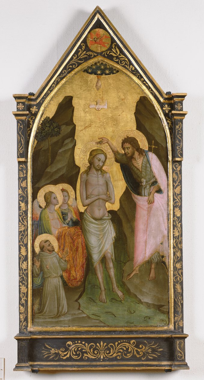 El Bautismo de Cristo de Bicci di Lorenzo