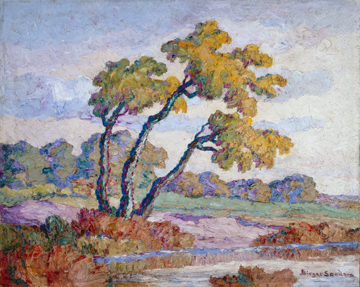 Paisaje de Kansas de Birger Sandzen