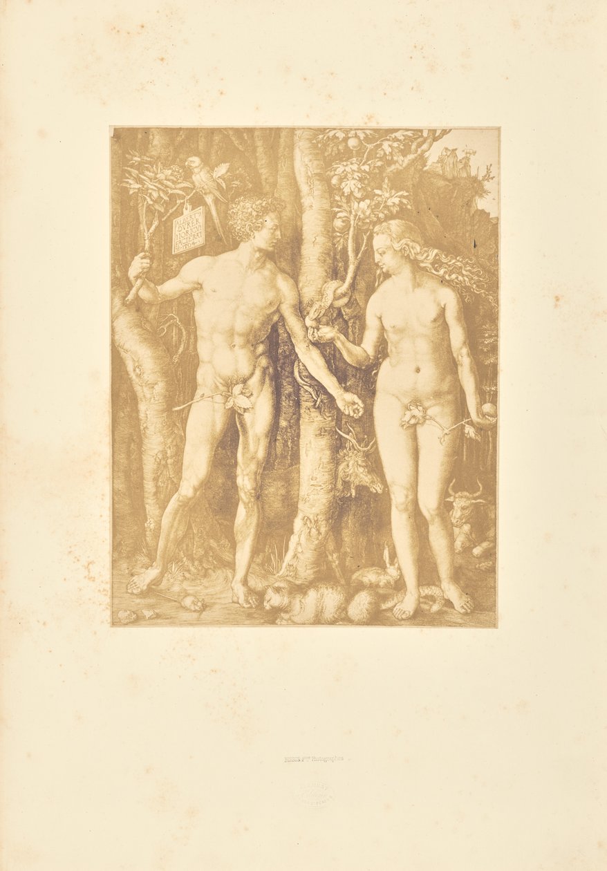 Adán y Eva de Bisson Frères