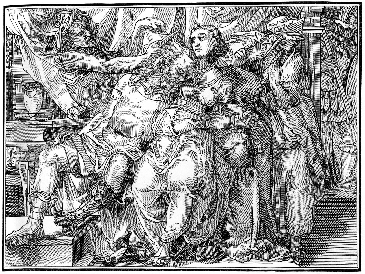 Sansón y Dalila, 1574 1849 de Bisson and Cottard