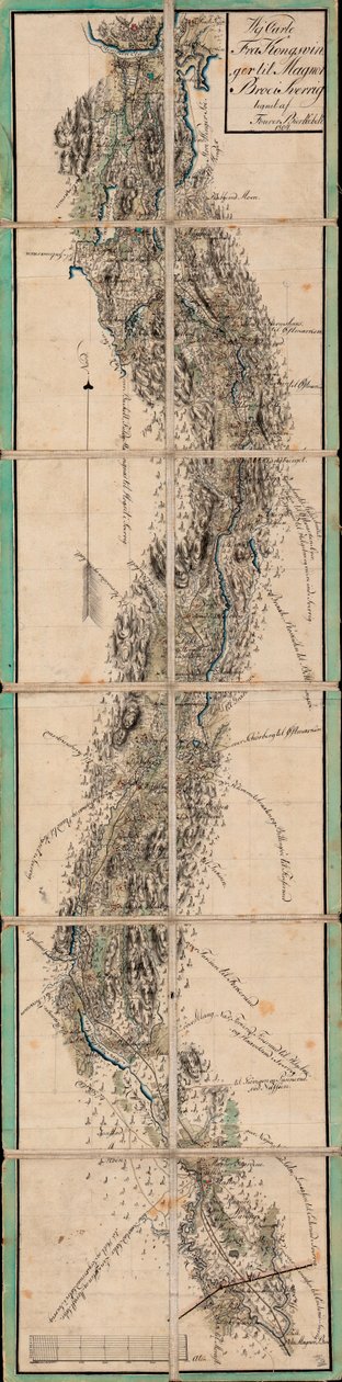 Mapa de Kongsvinger a Magnor Broe de Bjerkebek