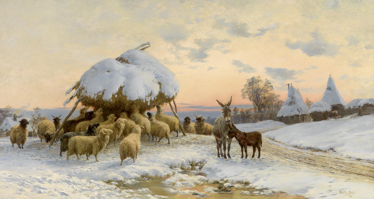 Tiempo de invierno de Béla Pállik