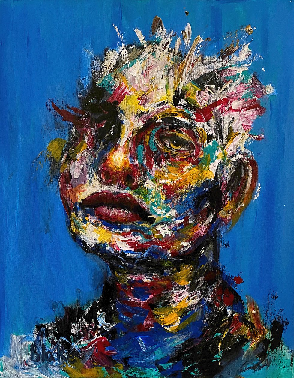 The Innocent Can Never Last, c.2020 (Acrílico sobre lienzo) de Blake Munch