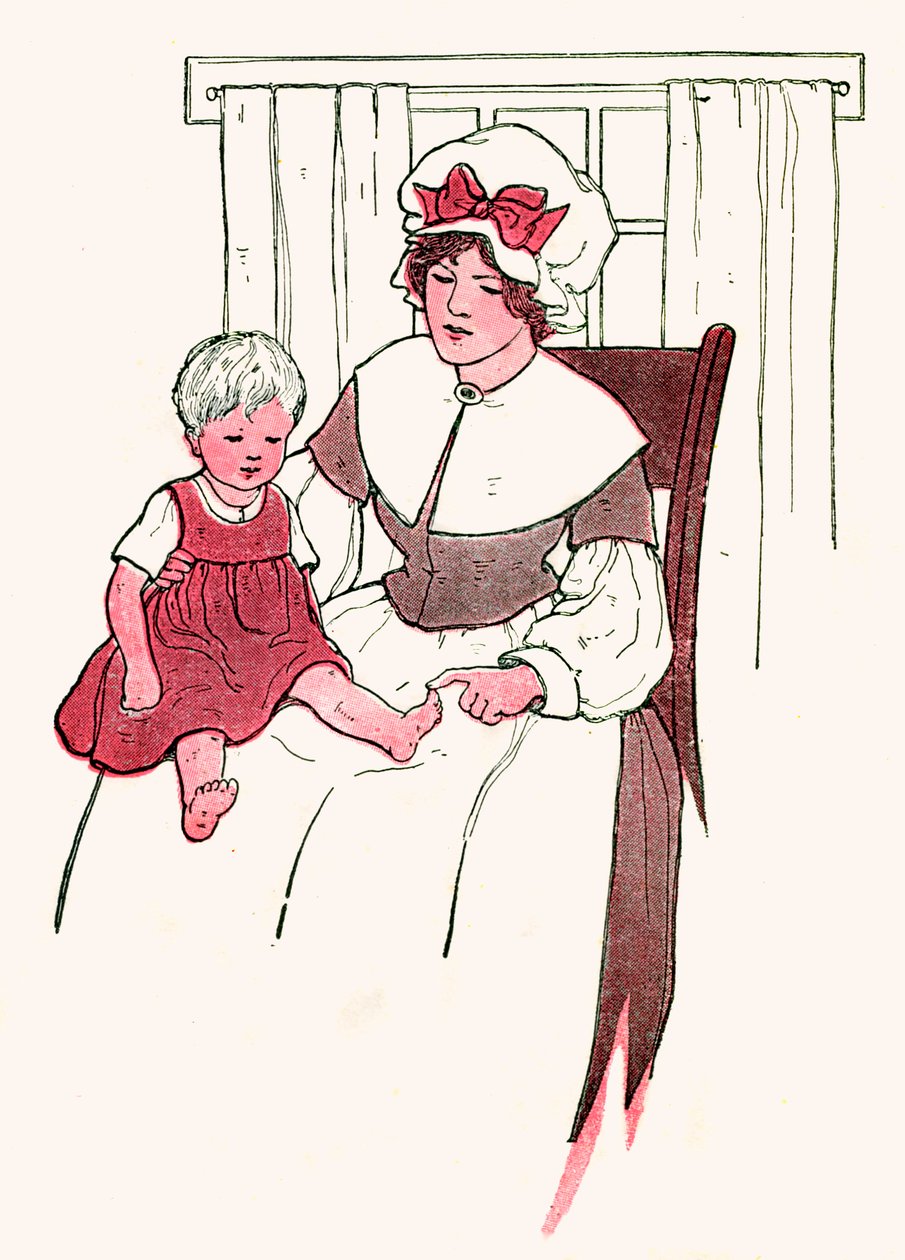 Este cerdito fue al mercado, por Blanche Fisher Wright de Blanche Fisher Wright