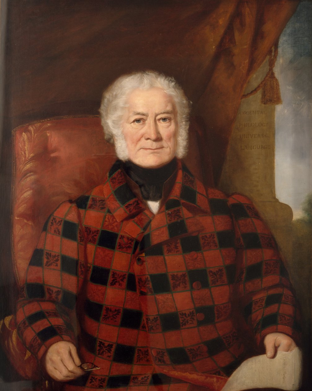 Dr. John Borthwick Gilchrist (1759-1841) (óleo sobre lienzo) de Blanconi Blanconi