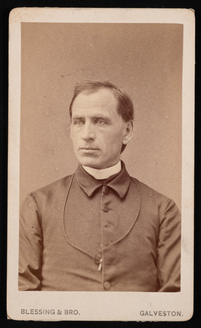 Retrato del Rev. Joseph Celestine Carrier 1833-1904, antes de 1876 de Blessing and Bro