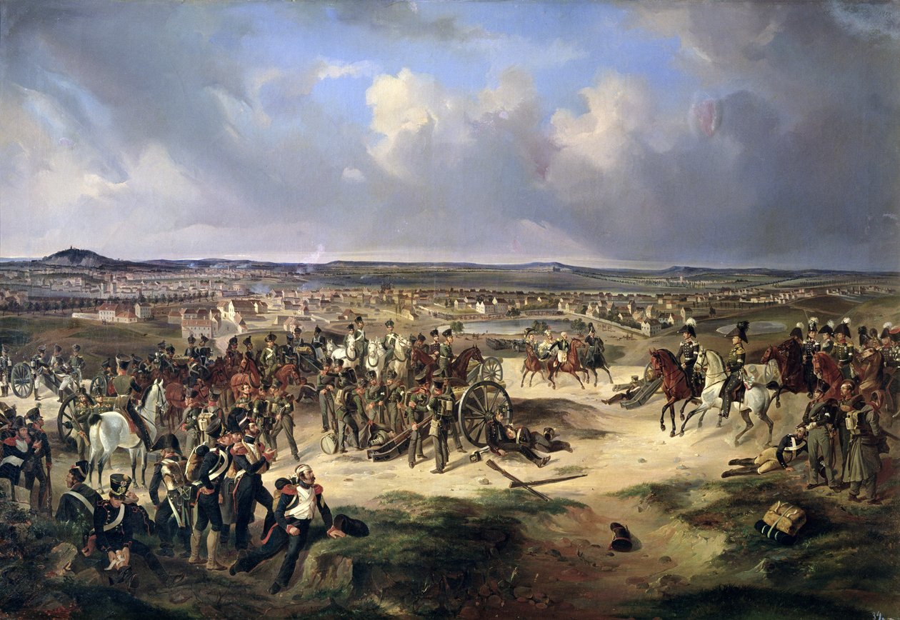 La batalla de París el 17 de marzo de 1814, 1834 de Bogdan Willewalde
