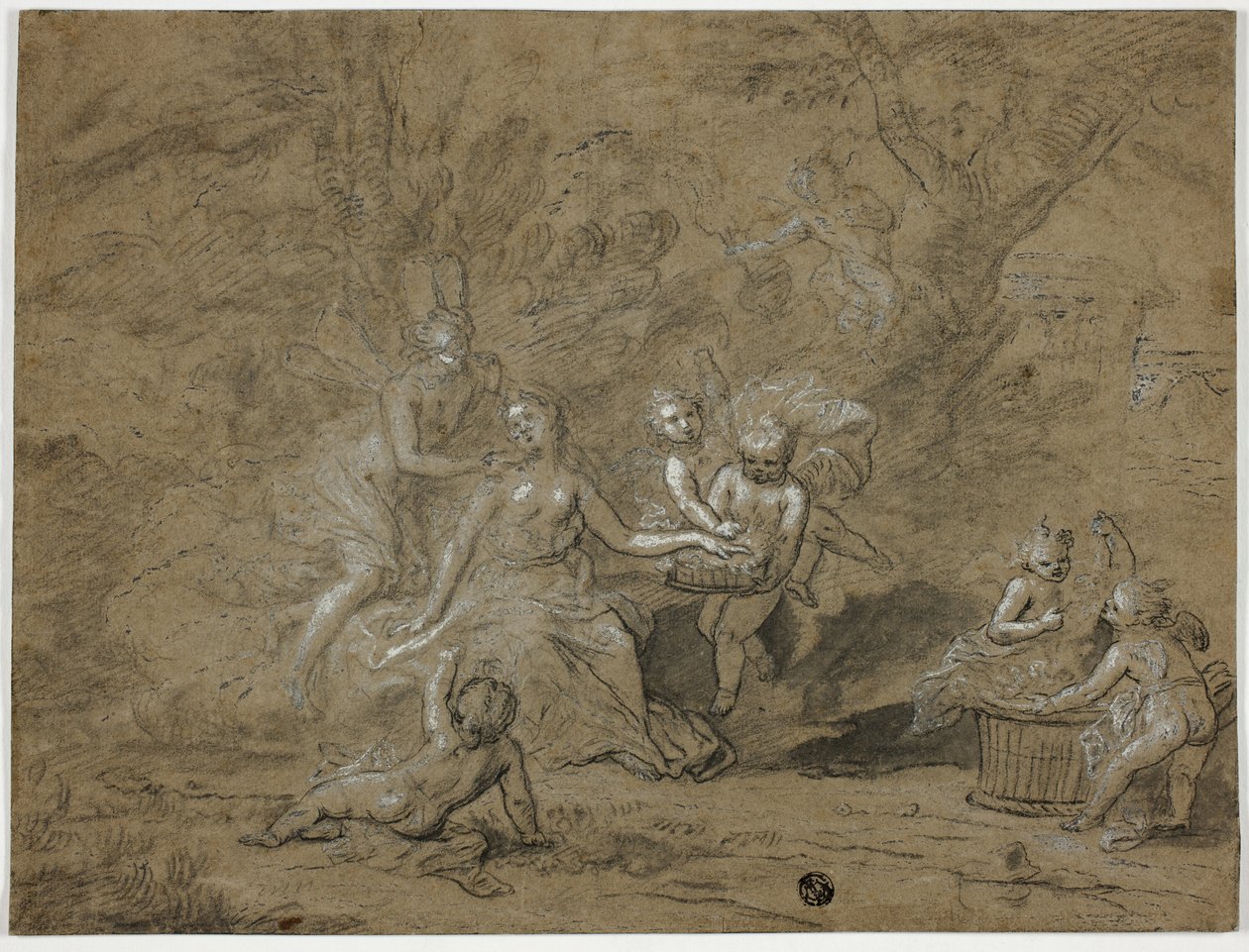 Cupido y Psique de Bon Boullongne