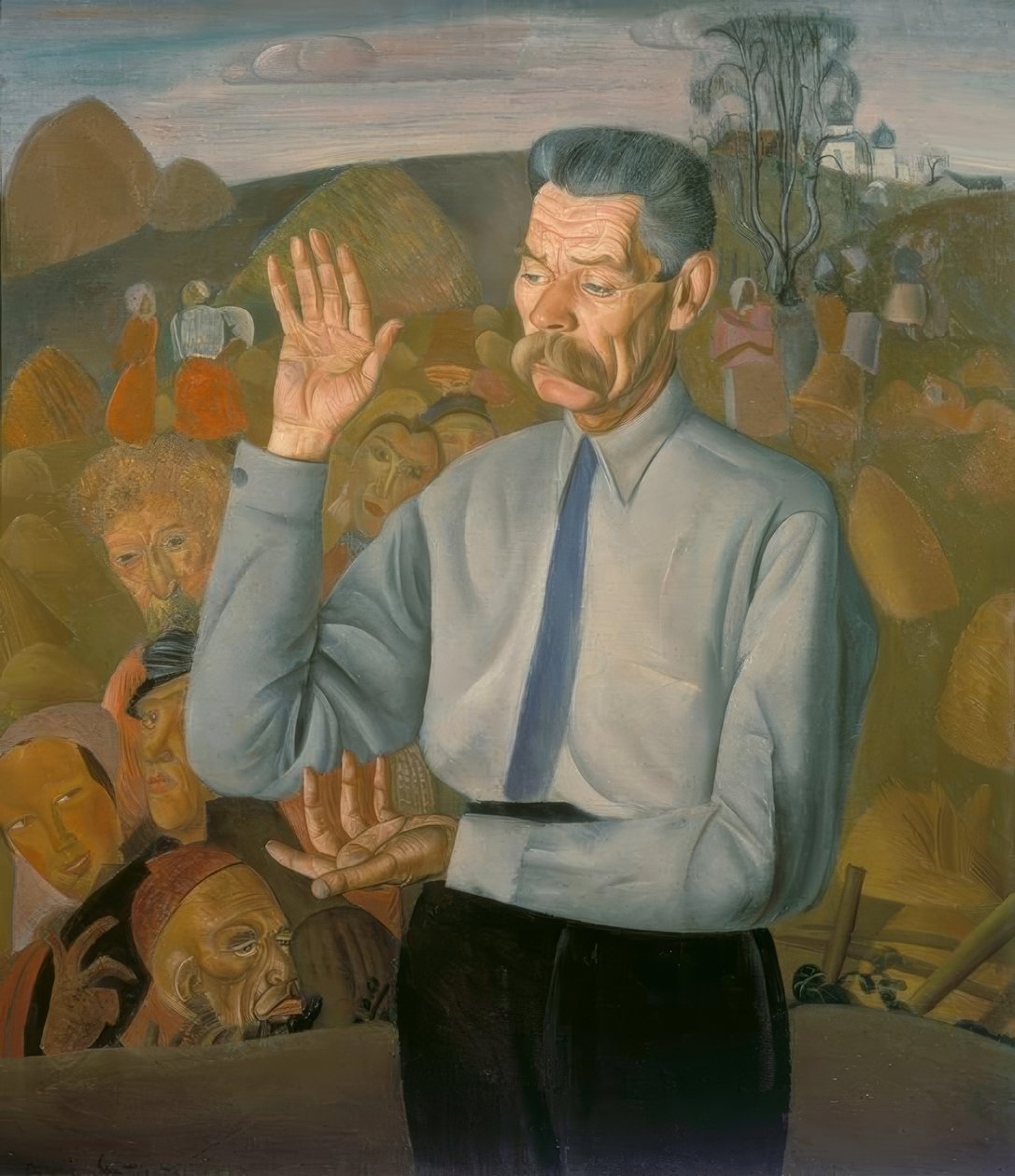 Máximo Gorki de Boris D. Grigorjew