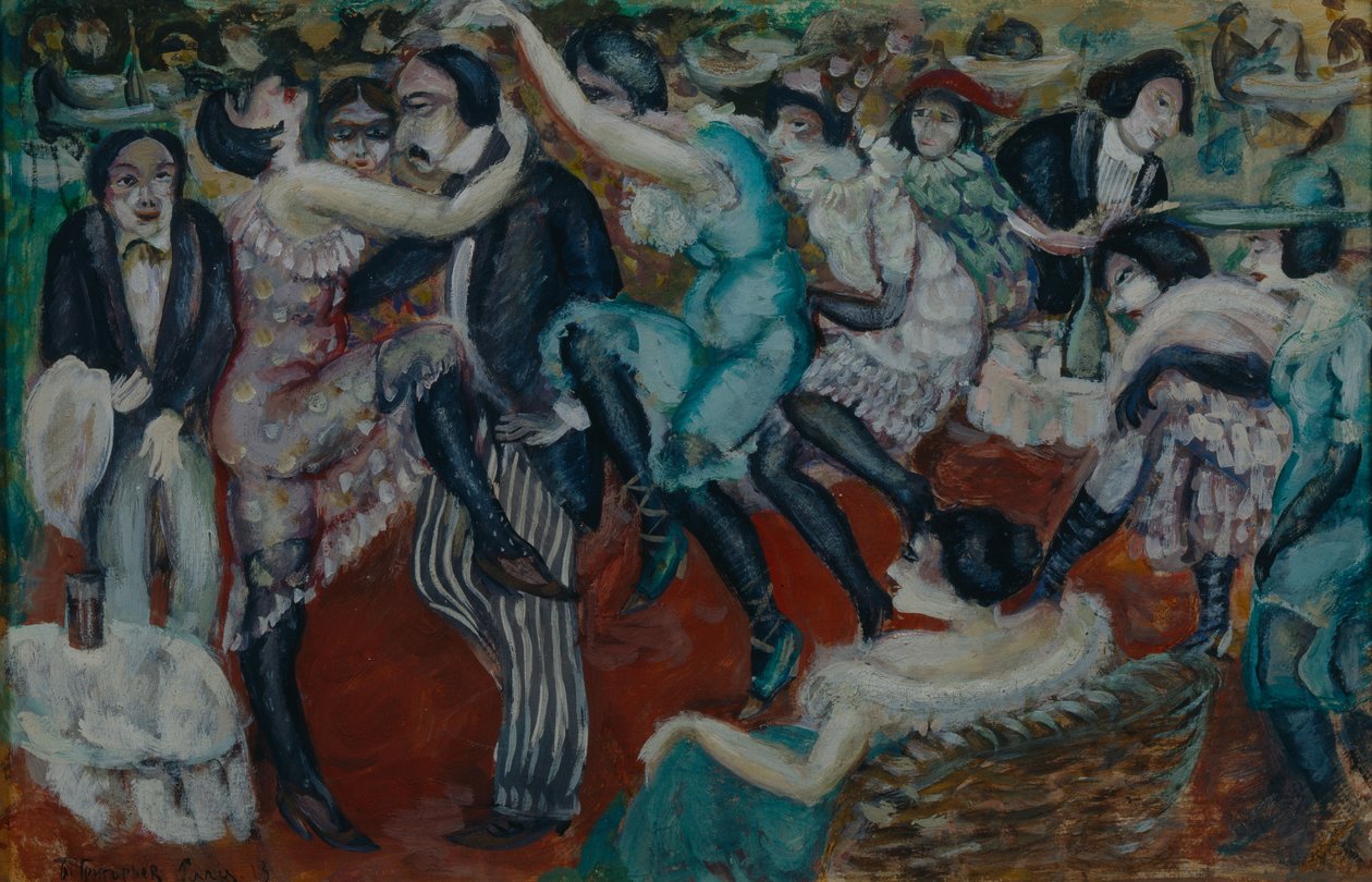 Café chantant de Boris Dmitrievich Grigoriev