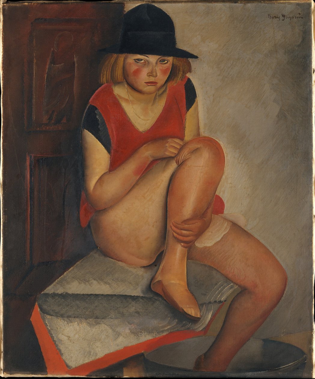 El Modelo, ca 1926 de Boris Dmitrievich Grigoriev