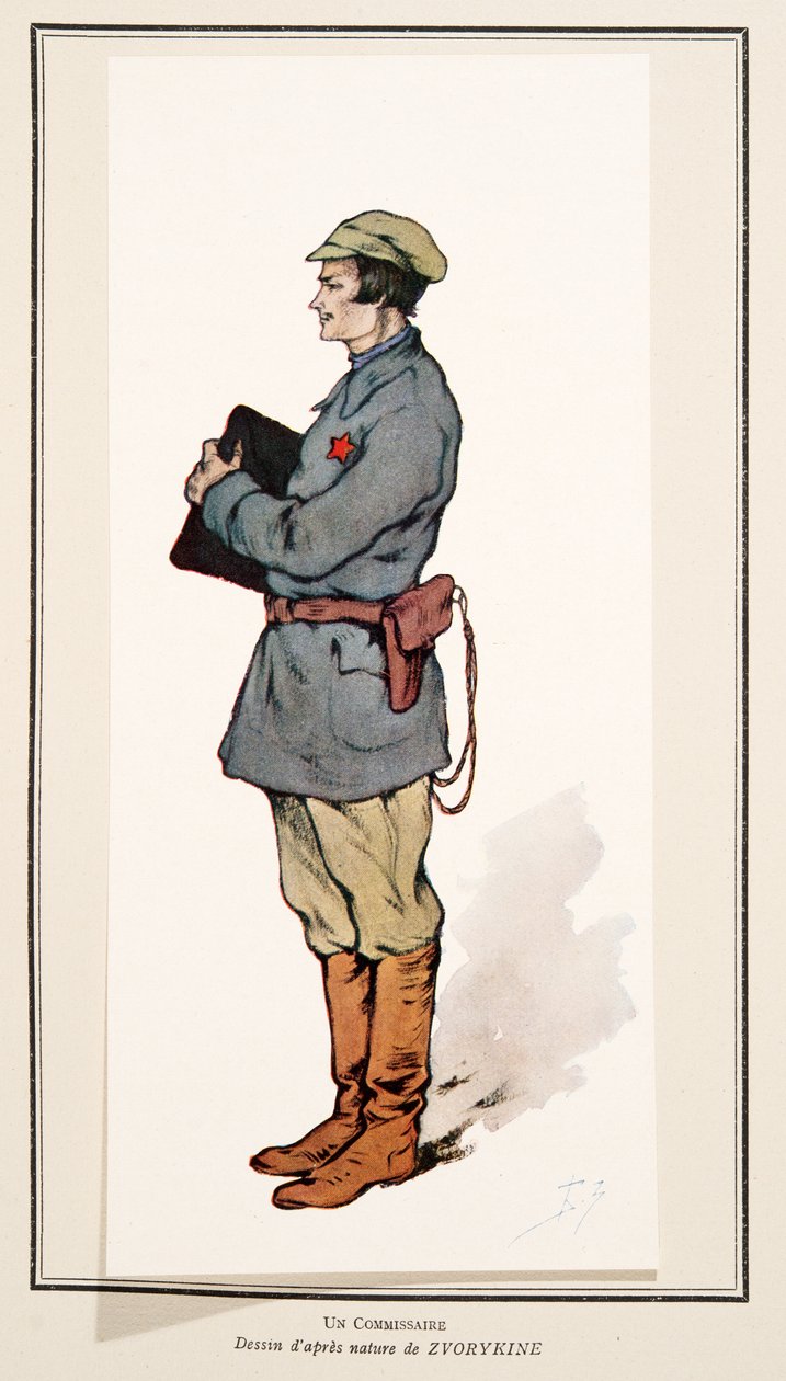 Comisario de Histoire des Soviets, pub. 1922 de Boris Vasilievich Zvorykin