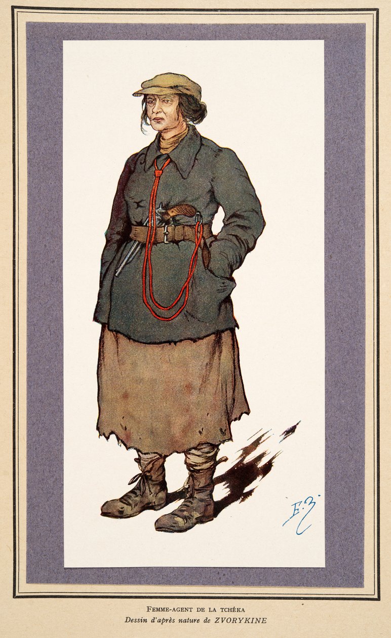 Agente Secreta de Histoire des Soviets, pub. 1922 de Boris Vasilievich Zvorykin