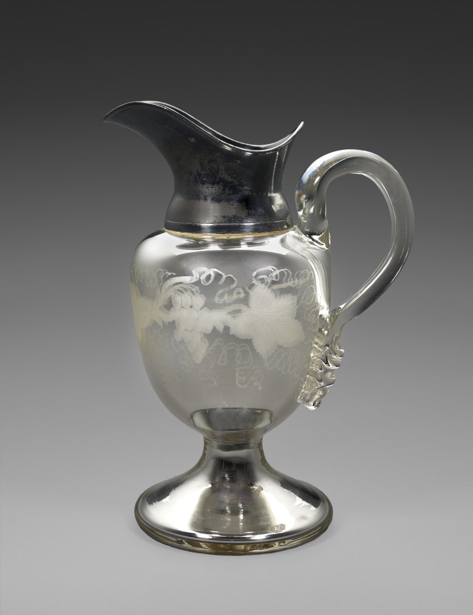 Jarra, c. 1865-1871 de Boston Silver Glass Company