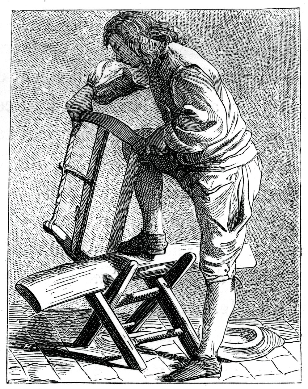 Un leñador, 1737-1742 de Bouchardon