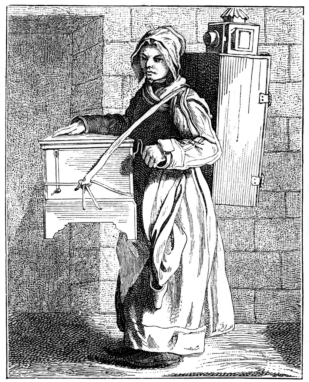 El organista, 1737-1742 de Bouchardon