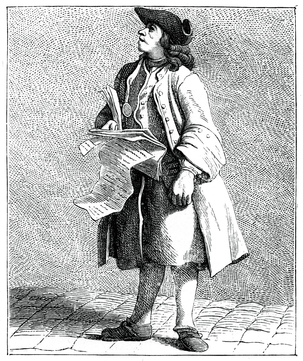 La lista de los ganadores en la lotería!, 1737-1742 de Bouchardon