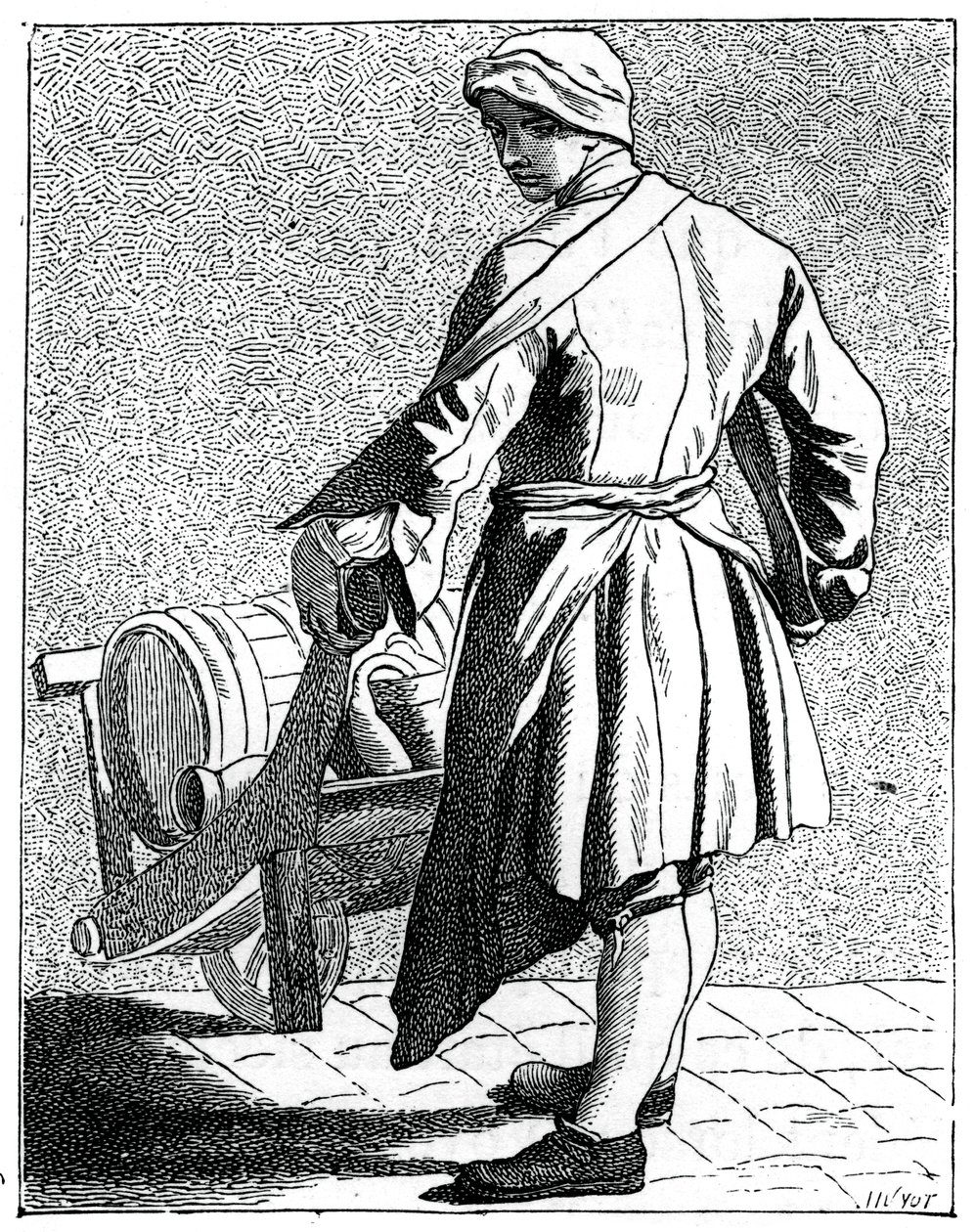 Fabricante de vinagre ambulante, 1737-1742 de Bouchardon