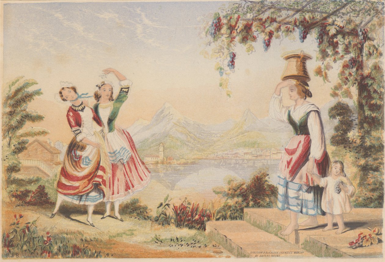 Campesinos italianos - Vals triolieano. de Bradshaw and Blacklock