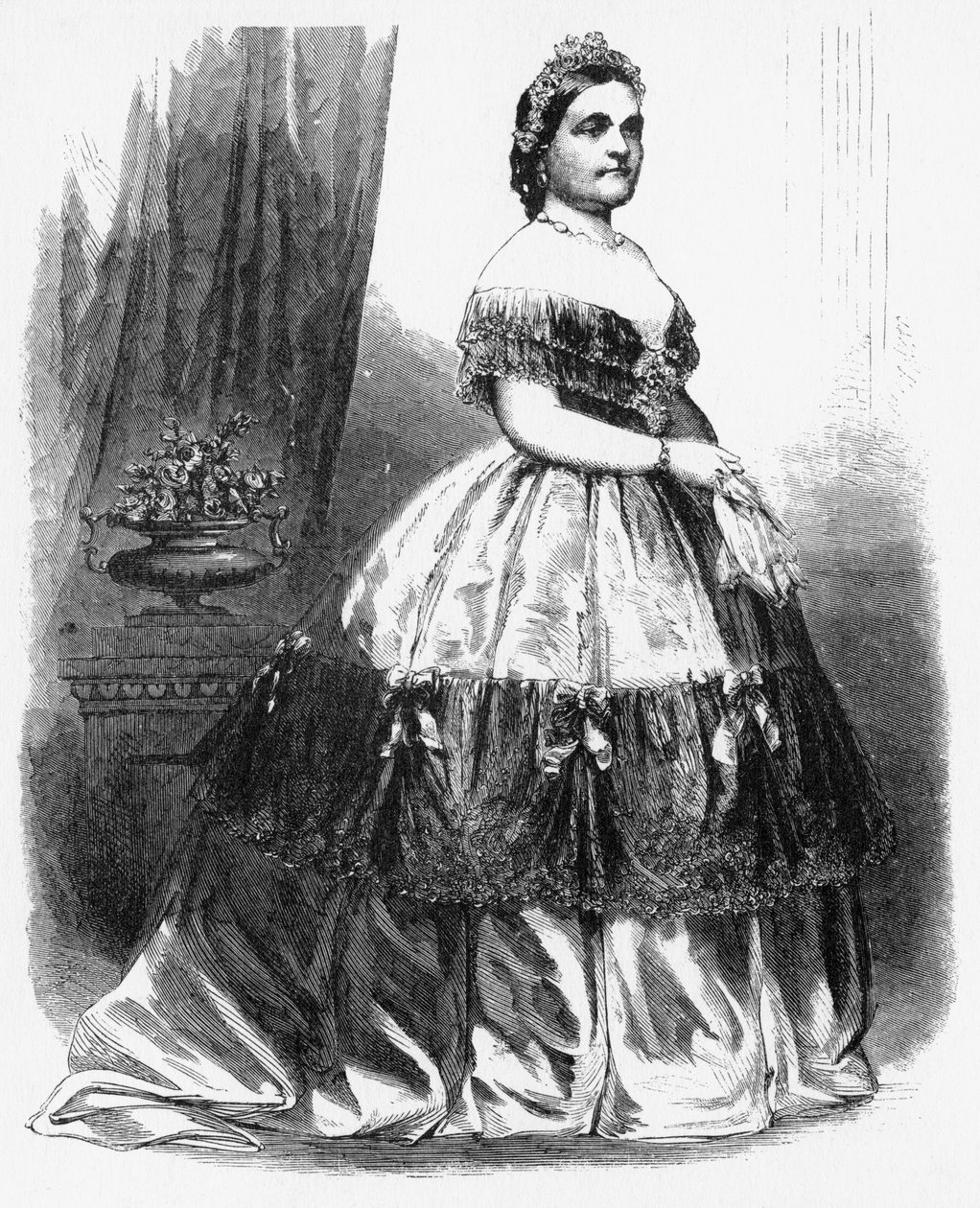 Sra. Lincoln, c. 1860s de Brady