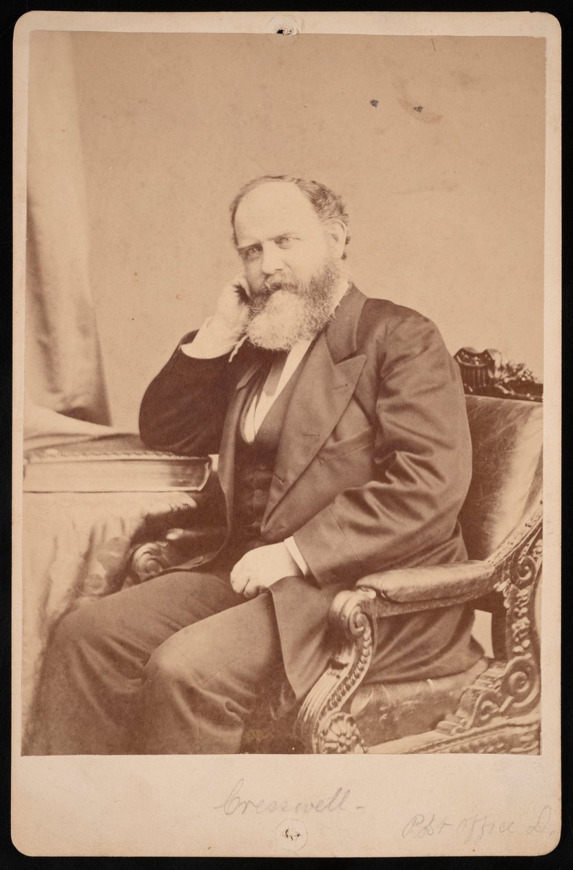 Retrato de John Angel James Creswell 1828-1891, antes de 1891 de Brady