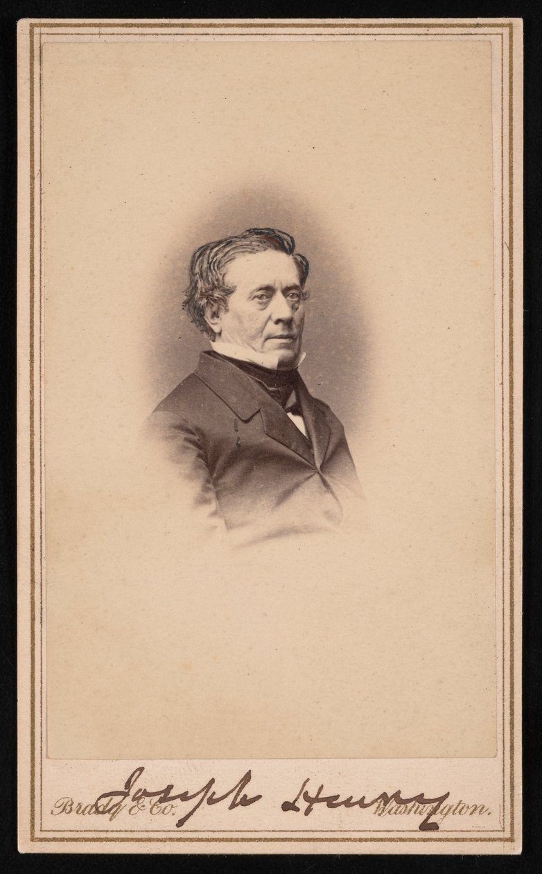 Retrato de Joseph Henry 1797-1878, entre 1858 y 1869 de Brady