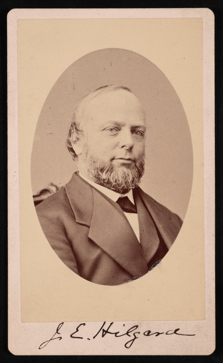 Retrato de Julius Erasmus Hilgard de Brady