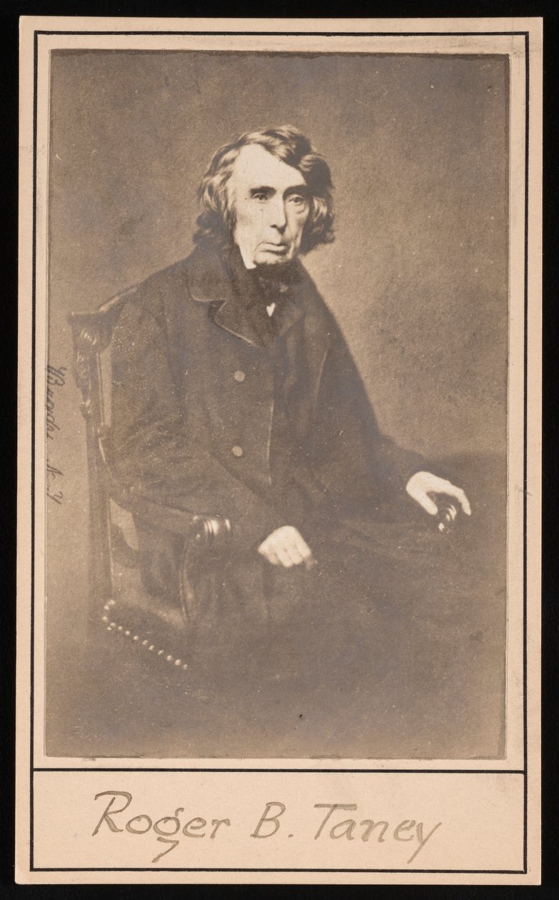 Retrato de Roger Brooke Taney de Brady