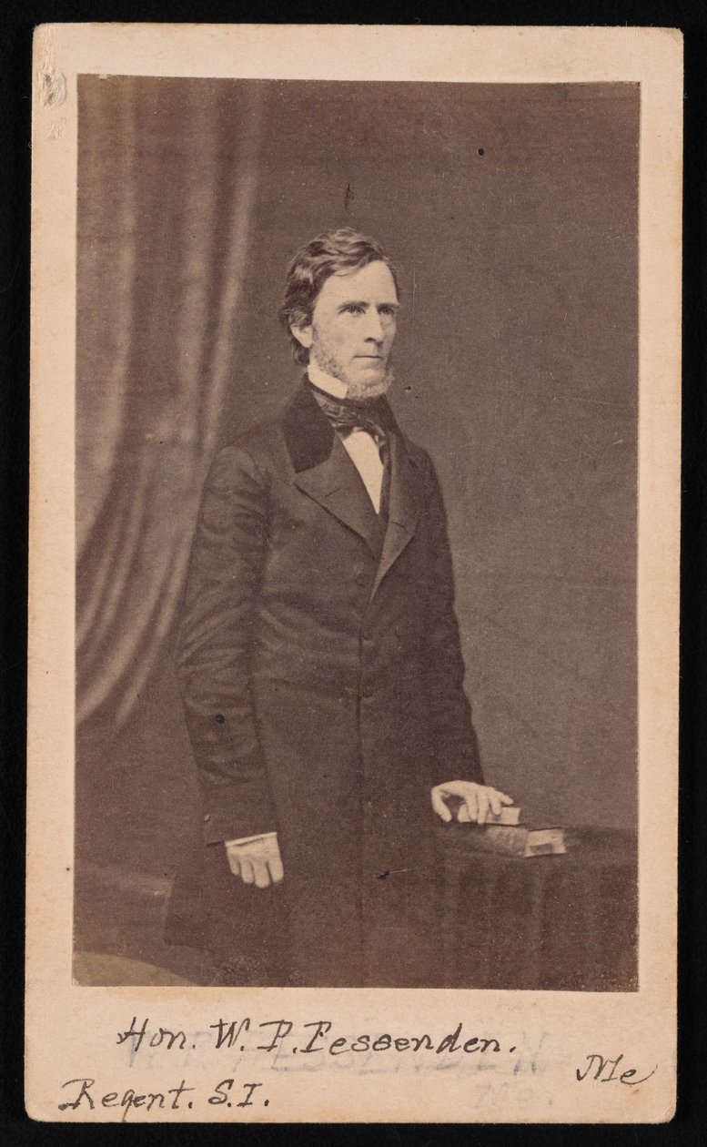 Retrato de William Pitt Fessenden 1806-1869, antes de 1869 de Brady