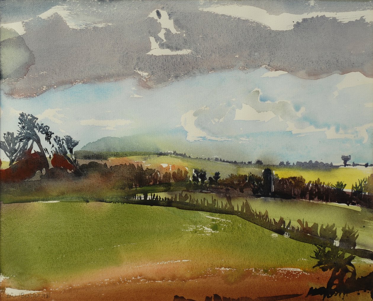 Tarde ventosa, 1981 de Brenda Brin Booker