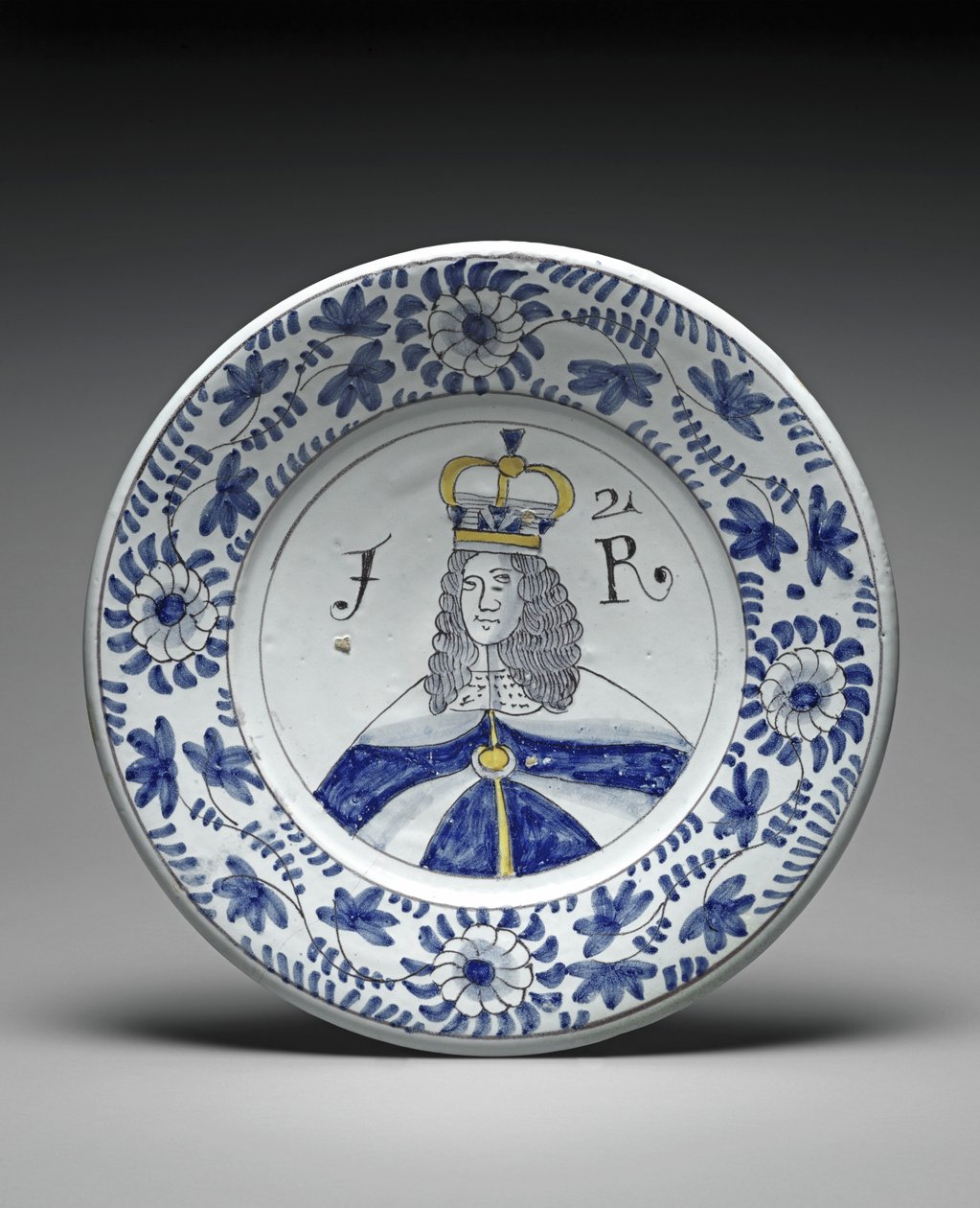 Plato, James II, c.1685-88 de Brislington Pottery